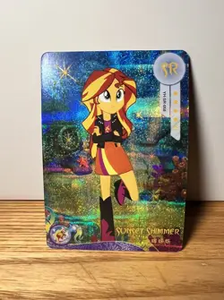 Sunset Shimmer SR YH-SR-058 Proxy My Little Pony CCG Card - Image 1