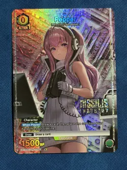 Pepper 082 C* GODDESS OF VICTORY NIKKE Union Arena English Card Official - Image 1