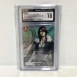 Squall PR-108 Anniversary Collection - Graded Final Fantasy Card - PSA CGC 10 - Image 1