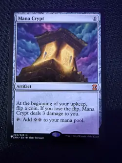 Mana Crypt - Magic the Gathering The List Reprints, Near Mint - Image 1