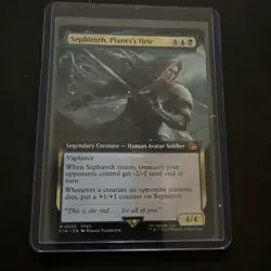 MTG Final Fantasy English Sephiroth, Planet's Heir Extended Art 0505 Non-Foil - Image 1