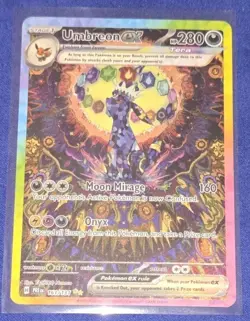 Pokemon TCG Umbreon EX 161/131 Sir Special Illustration Prismatic Evolutions NM - Image 1