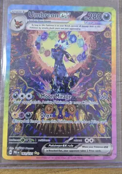 Pokemon TCG Umbreon EX 161/131 Sir Special Illustration Prismatic Evolutions NM - Image 2