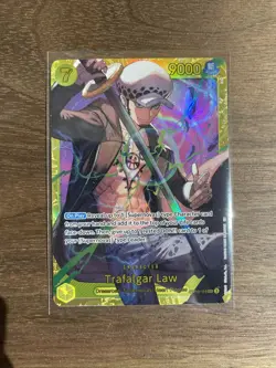 One Piece TCG Trafalgar Law OP10-119 SEC PRB02 The Best Vol. 2 Foil NM Single - Image 1