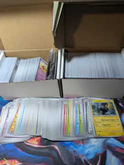 600+ Pokemon Card Bulk Lot: Surging Sparks+Journey Together - Image 1