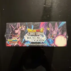 Dragon Ball Super Trading Card Game Realm Of Gods Booster Box ( 24 Packs ) - Image 2