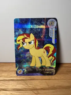 Sunset Shimmer SR YH-SR-039 Proxy My Little Pony CCG Card - Image 1