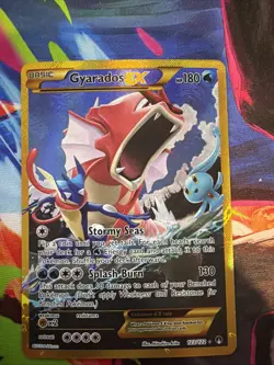 Pokemon TCG Gyarados EX 123/122 XY Breakpoint 2016 Secret Holo Rare Card - Image 1