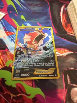 Pokemon TCG Gyarados EX 123/122 XY Breakpoint 2016 Secret Holo Rare Card - Image 2