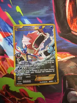 Pokemon TCG Gyarados EX 123/122 XY Breakpoint 2016 Secret Holo Rare Card - Image 4