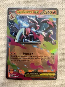 Mega Charizard X ex Ascended Black Star Promo Holo Foil #29 Pokemon TCG NM - Image 1