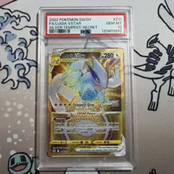 PSA 10 - Lugia VSTAR Silver Tempest 211/195 Secret Rare - Pokemon TCG - Graded - Image 1