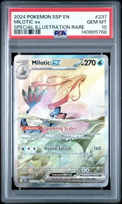 Milotic ex - 237/191 PSA 10 Surging Sparks Special Illustration Pokemon - GEM MT - Image 1
