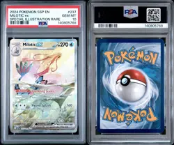 Milotic ex - 237/191 PSA 10 Surging Sparks Special Illustration Pokemon - GEM MT - Image 3
