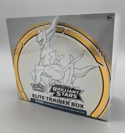 Pokemon Sword & Shield: Brilliant Stars Elite Trainer Box ETB Factory Sealed - Image 1
