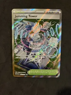 Jamming Tower Full Art Ultra Rare 261/217 Pokemon Ascended Heroes English NM - Image 1