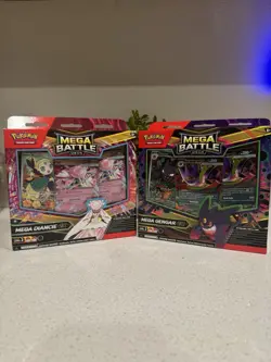 Pokemon Mega Battle Deck Set of 2 (1 of each) Gengar/Diancie ex English IN HAND - Image 1