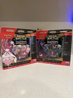 Pokemon Mega Battle Deck Set of 2 (1 of each) Gengar/Diancie ex English IN HAND - Image 2