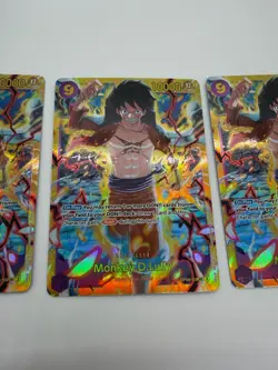 Monkey.D.Luffy (119) OP09-119 Emperors in the New World Foil Playset ! (4x) - Image 3