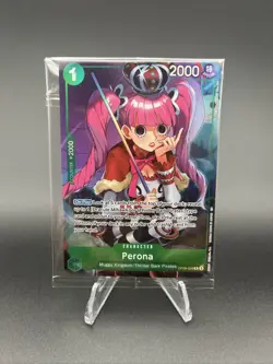 One Piece TCG Perona OP09-034 Illustration Box Vol. 4 Alt Art Promo Holo Sealed - Image 1
