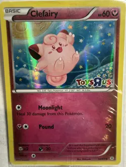 Pokemon TCG Generations Clefairy Holo Card 50/83, Toys R US, Sealed Promo - Image 1