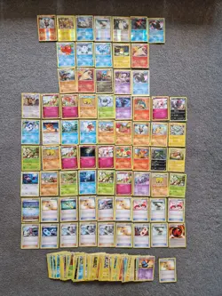 Breakthrough Pokemon Card Bundle x 201 Holo Rare Common Uncommon Trainer Joblot - Image 1