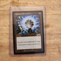 MTG Magic the Gathering - Exodus - Sphere of Resistance - RARE - NEVER PLAYED!!! - Image 1