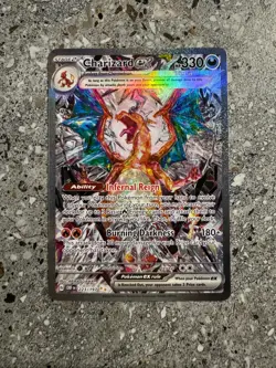 Pokemon TCG Charizard ex 223/197 Obsidian Flames Special Illustration Rare - Image 1