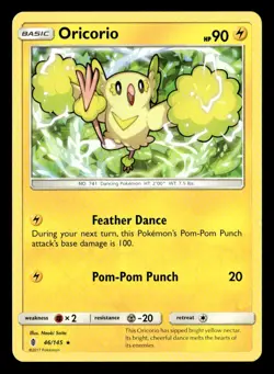 Oricorio League & Championship Cards Pokemon Card #046/145 - Image 1
