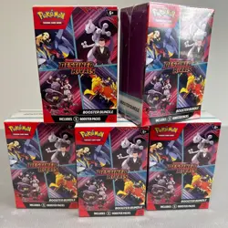 Pokemon Destined Rivals Booster Bundle Lot of 5 BRAND NEW + SEALED SHIPS FAST - Image 1