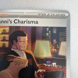 Giovanni’s Charisma 204/165 Illustration Rare – SV 151 Pokemon English - Image 5