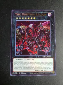 The Undying Legion MZMU-EN006 Ultra Rare Yugioh Maze of Muertos - Image 1