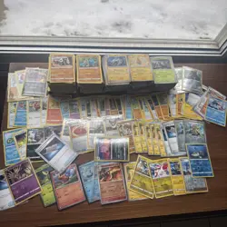 Over 1000 Pokemon Card Bulk Lot. 151 Surging Sparks Fusion Strike Pikachu + 🔥 - Image 1