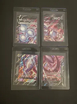 Mewtwo V-UNION [Set of 4] SWSH: Sword & Shield Promo Cards Holo - Image 1