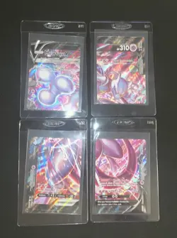 Mewtwo V-UNION [Set of 4] SWSH: Sword & Shield Promo Cards Holo - Image 2