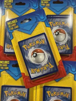 Lot of 19 Mystery POKEMON Pack of 20 Cards 1 Foil Card Factory Sealed 728192477089 - Image 2
