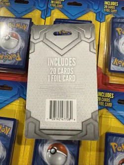 Lot of 19 Mystery POKEMON Pack of 20 Cards 1 Foil Card Factory Sealed 728192477089 - Image 5