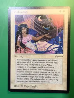 MTG Shahrazad Arabian Nights English. "Hot" - Image 1