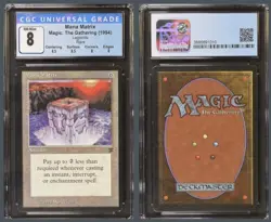 Mana Matrix Legends CGC 8 MTG Magic - Image 1