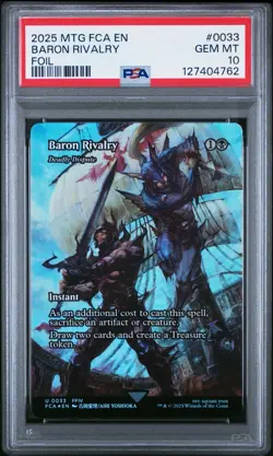 2025 MTG Final Fantasy: Baron Rivalry - Deadly Dispute (Foil) #0033 PSA 10 - Image 1