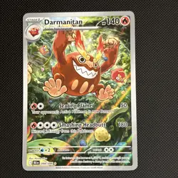 Pokemon Darmanitan 098/086 Illustration Rare Black Bolt - English - Pack fresh - Image 1