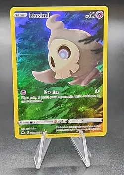Pokemon Sword & Shield Duskull GG28 Crown Zenith Galarian Gallery Full Art B - Image 1