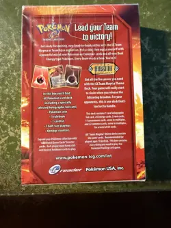 ex4 | Pokemon EX TEAM MAGMA Theme Deck FACTORY SEALED MINT - Image 2