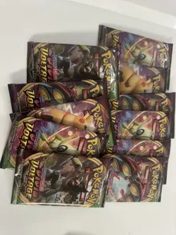 Pokemon TCG English Booster Pack Lot - Vivid Voltage, 12 Packs - Image 1