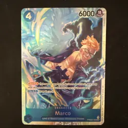 One Piece Card Game - Marco - SR - PRB02-008 - NM - English - Image 1
