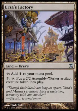 Urza's Factory ~ Lightly Played Time Spiral MTG Magic UltimateMTG Land Card - Image 1