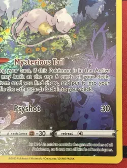 Mew GG10/GG70 Crown Zenith: Galarian Gallery Pokemon Card NM - Image 5