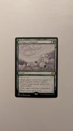 Magic The Gathering MTG Modern Horizons 2 - Verdant Command (Showcase) - Image 1
