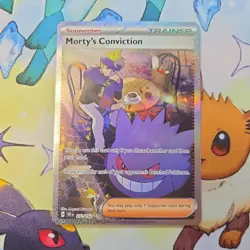 Morty’s Conviction - 211/162 Special Illustration Rare Temporal Forces- Pokemon - Image 1