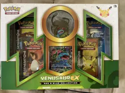 Pokemon TCG Venusaur EX Generations Red Blue Collection 20th Anniversary SEALED - Image 1